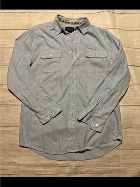 Pendleton Men's Long Sleeve Button Front Shirt size medium